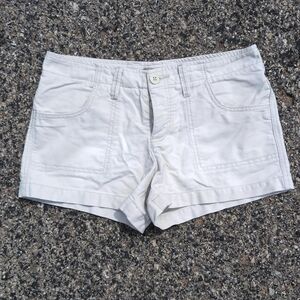 Vintage Cotton Cream American Eagle shorts 30" waist